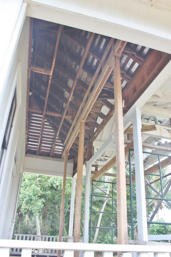 Support Bracing of Porch, and Portico